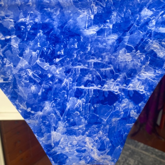 Fused Hawaii size Medium Bikini bottom blues and white - Picture 11 of 13